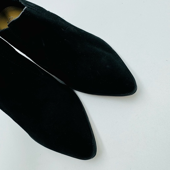 NEW Splendid Hertha Black Leather Suede Ankle Bootie - Picture 9 of 11